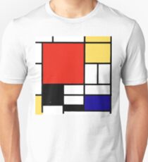 Camiseta unisex Mondrian