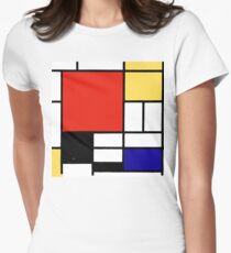 Mondrian Women's Fitted T-Shirt