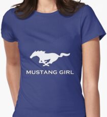 Mustang Girl Women's Fitted T-Shirt