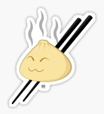 Dumpling in green Sticker