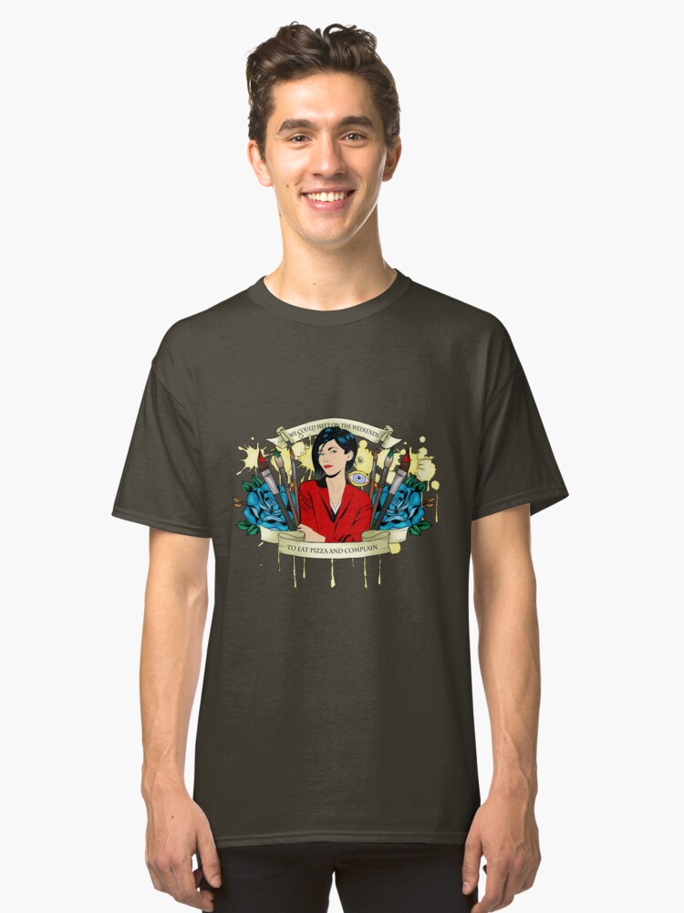 Alternate view of Jane Lane - Weekends Pizza Classic T-Shirt