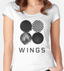 BTS Wings 2 Women's Fitted Scoop T-Shirt