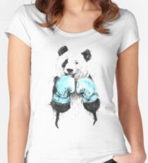 the winner Women's Fitted Scoop T-Shirt