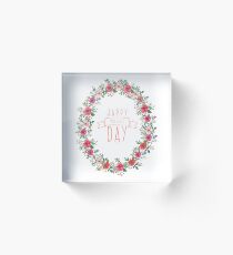 Happy Mothers Day Acrylic Block