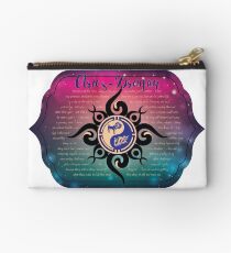East West Astrology Aries-Dragon Studio Pouch