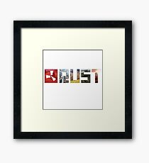 Rust Game Logo Framed Print