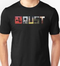 Rust Game Logo Slim Fit T-Shirt