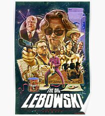 Lebowski Star Wars Poster Poster