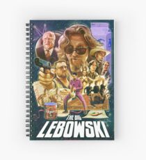 Lebowski Star Wars Poster Spiral Notebook