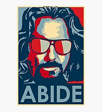 Abide - The Dude Tee T-Shirt Photographic Print