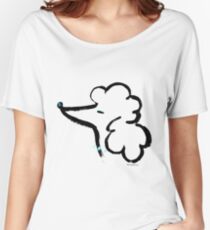 Poodle head Women's Relaxed Fit T-Shirt
