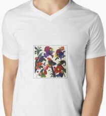 Gewaschen - Paracosm T-Shirt mit V-Ausschnitt