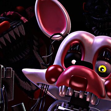 Nightmare Mangle Five Nights at Freddy's  Art Board Print for Sale by  JulesWorld