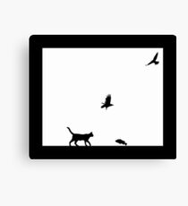...The survival game... Canvas Print