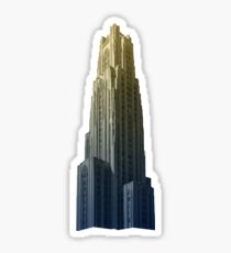 Blue & Gold Cathedral #2 Sticker