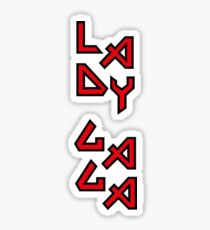 IRON MAIDEN x LADY GAGA Sticker