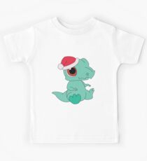 Christmas Dinosaur Kids Tee