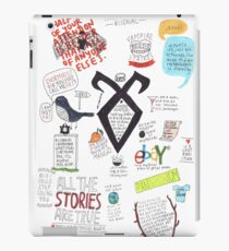 The Mortal Instruments collage iPad Case/Skin