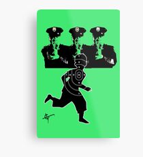 Cops Metal Print