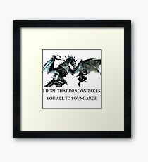 Skyrim - Sonvgarde Framed Print