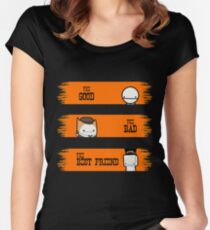 The Good, The Bad and The Bestfriend Women's Fitted Scoop T-Shirt
