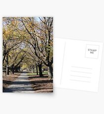 Winter Colour in Carlton Postcards