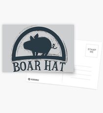 The Seven Deadly Sins (Boar Hat Bar) Postcards