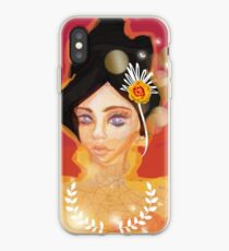 Vinilo o funda para iPhone Honey Combs in my Eyes girl por Logan Artisan