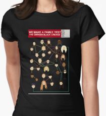 orphan black Women's Fitted T-Shirt