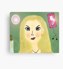 Update Me Now Canvas Print