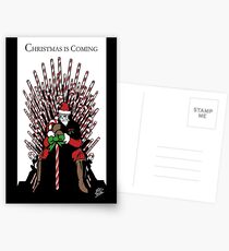 Christmas is Coming Postcards