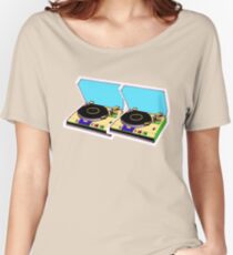 retro music Women's Relaxed Fit T-Shirt