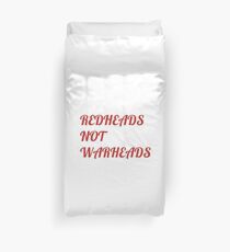 Flight of the Conchords Redheads Not Warheads Duvet Cover