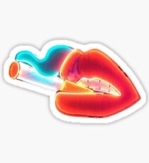 Hot Lips Sticker