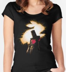 The Black Knight Rises Women's Fitted Scoop T-Shirt