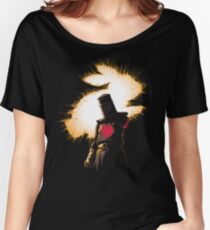 Camiseta ancha para mujer The Black Knight Rises