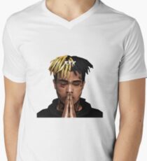 XXXTENTACION / FREE X / PRAY Men's V-Neck T-Shirt