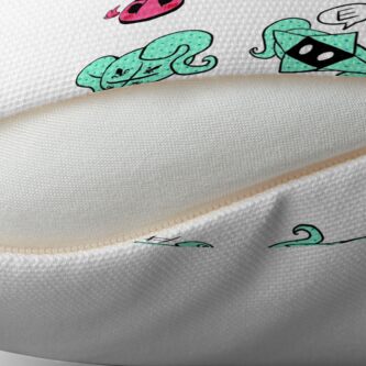Alternate view of The three Add-Ons Throw Pillow