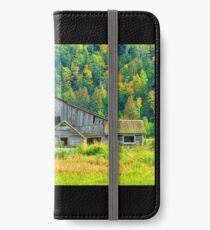 Old Barn in the Fall iPhone Wallet/Case/Skin