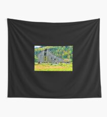 Old Barn in the Fall Wall Tapestry