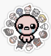 The Binding of Isaac, circle of characters Sticker
