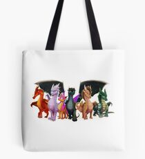 Wings of Fire - Jade Winglet Tote Bag