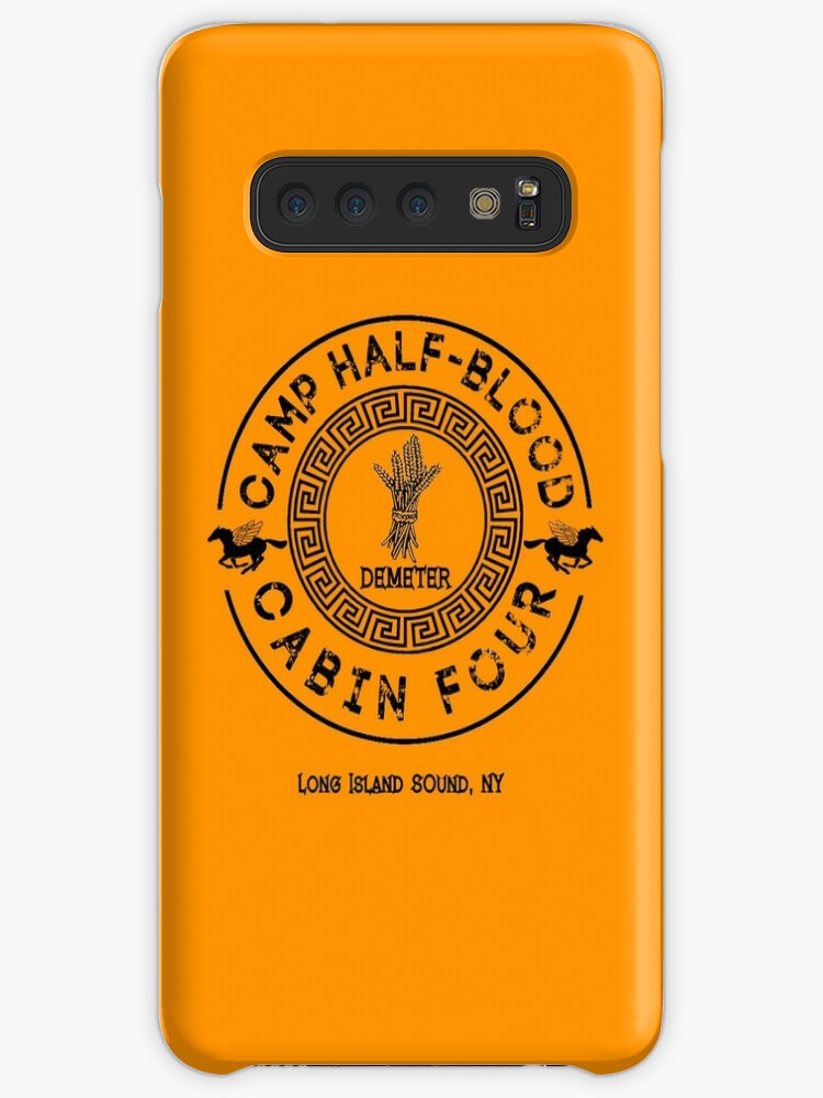 Percy Jackson Camp Half Blood Cabin Four Demeter Case