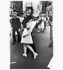 V-J Day in Times Square Poster