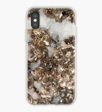 Hochzeit von Pyrit und Quarz iPhone-Hülle & Cover