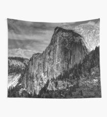 Half Dome in Yosemite National Park in California USA TRAVEL Love Wall Tapestry Nature Sky Black Wall Tapestry