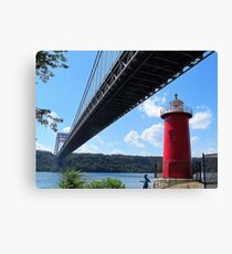 Little Red Lighthouse Canvas Print