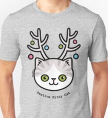 Festive Kitty Cat Unisex T-Shirt