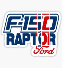 F-150 Raptor Flag Sticker