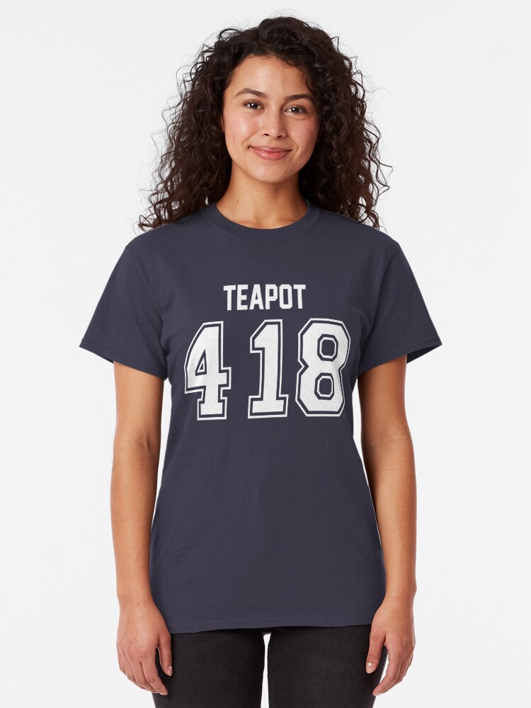 Error 418 Im A Teapot White Letters T Shirt By Jron Redbubble 2057